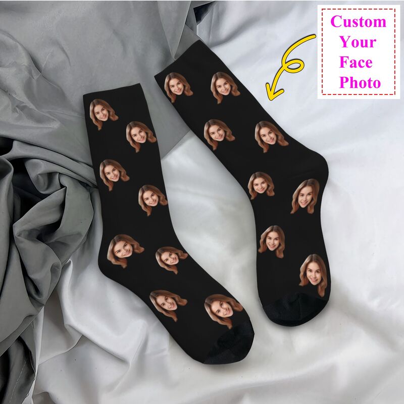 Personalized Custom Face Photo - Dress Sock Men review and price