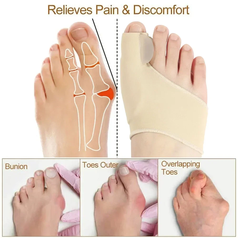1/2Pair Toe Separator Hallux V - Ankle Brace Sock review and price