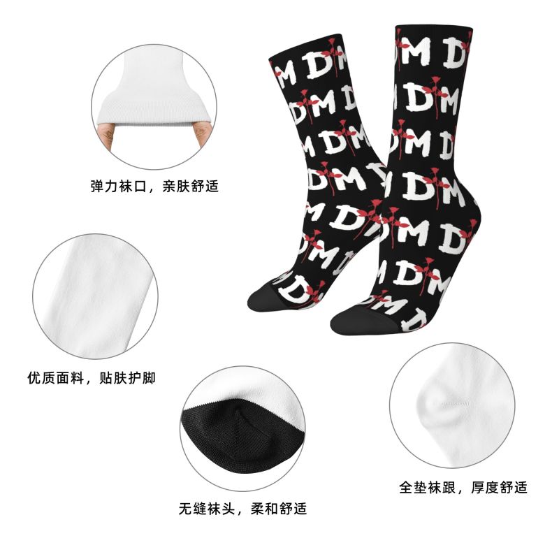 Custom Depeche Mode Mens Crew  - Dress Sock Men review and price