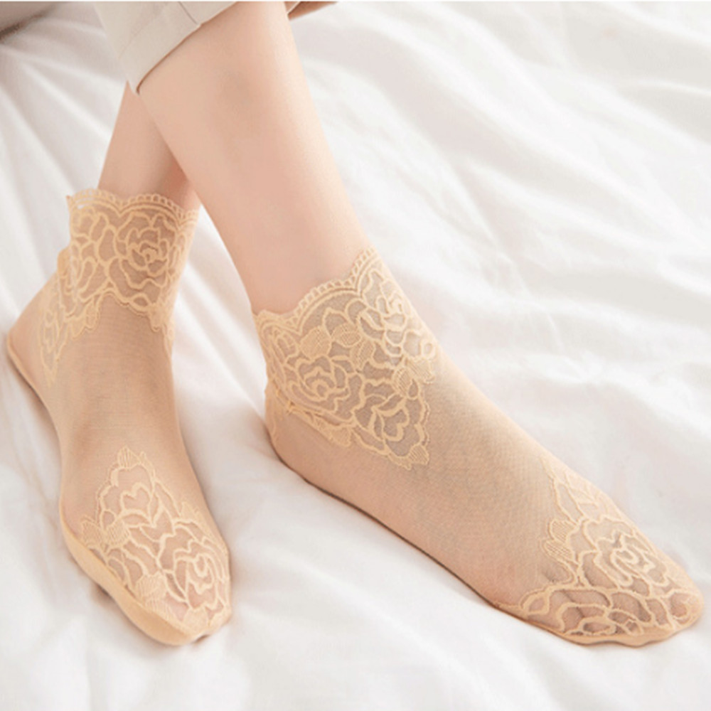 woman Lace rose thin socks Loa - Invisibility Sock Loafer review and price