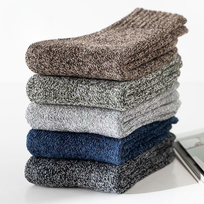 5 Pairs Solid Color Pattern Me - Thermal Sock Winter review and price