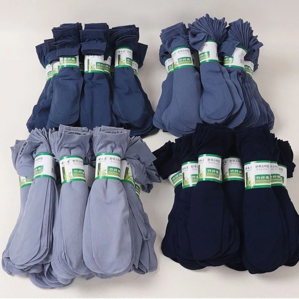 10pairs Fashion Men Ice Silk S - Silk Sock Bamboo review and price