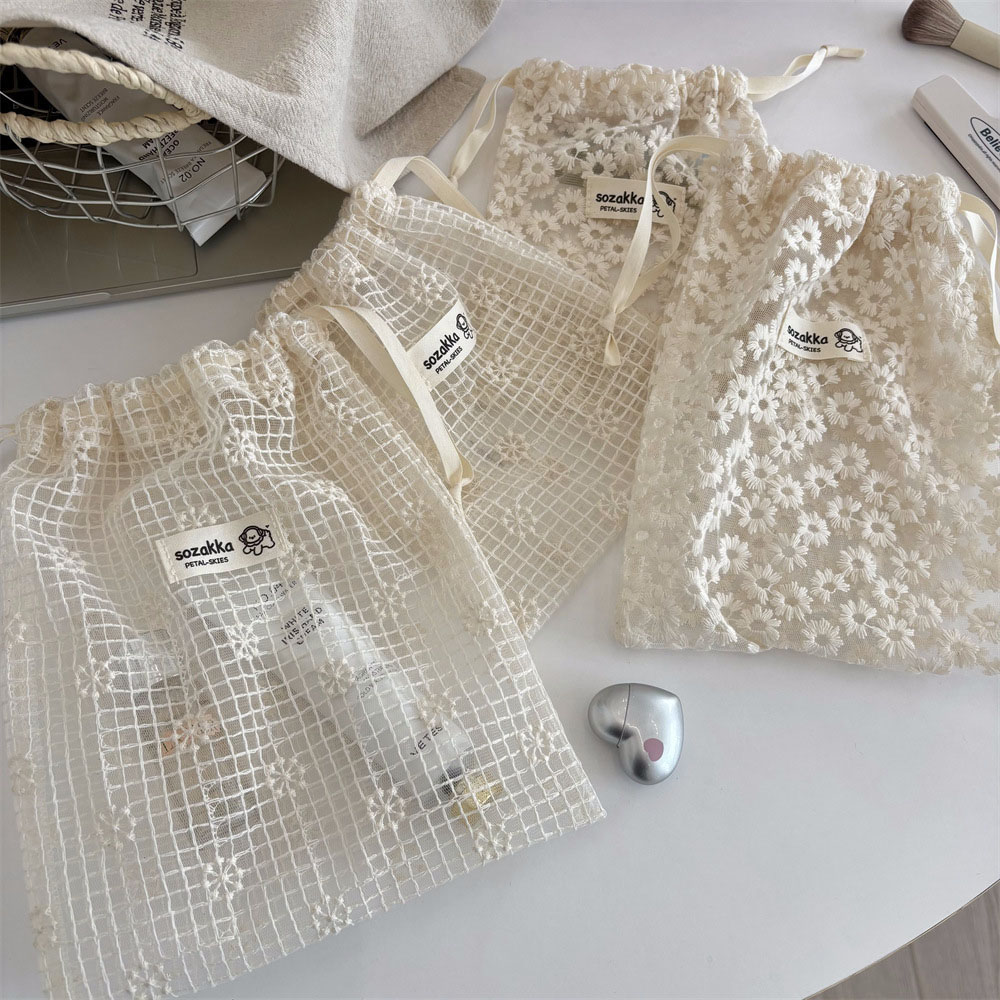 Lace Embroidered Daisy Mesh Dr - Sock Organizer Tray review and price