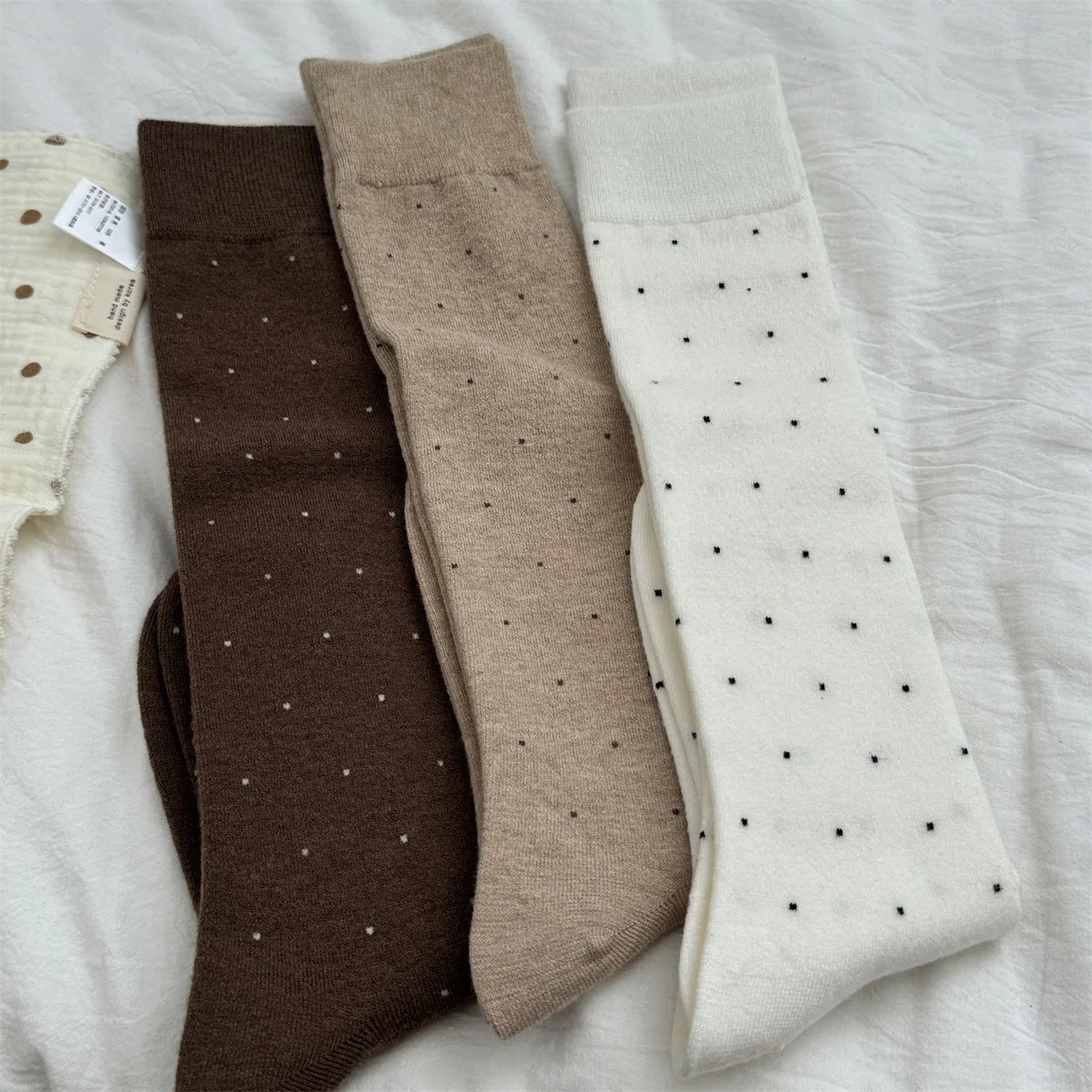 SP&CITY Winter Sweet Polka Dot - Silk Sock Bamboo review and price