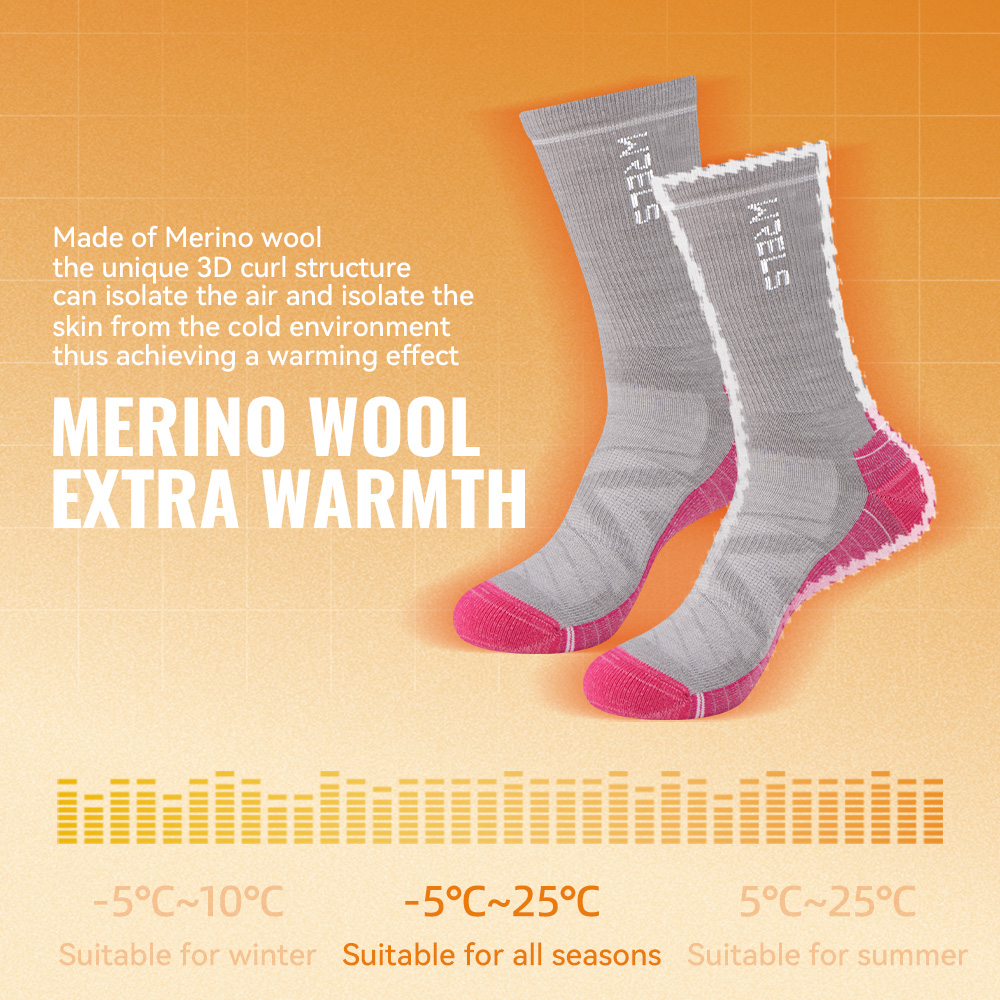 WRELS 1/2/3 Merino Wool Socks  - Thermal Sock Winter review and price