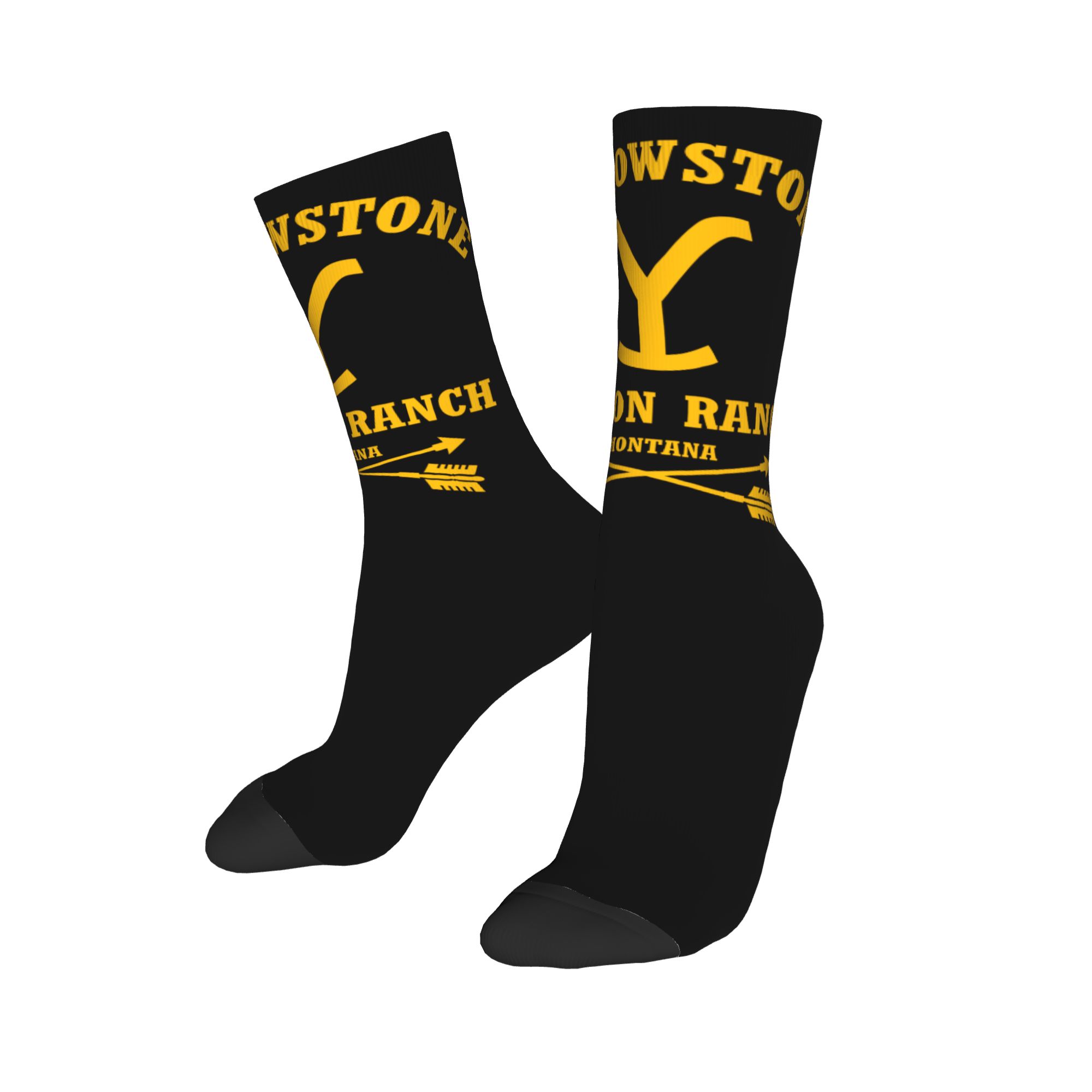 Custom Yellowstone Dutton Ranc - Dress Sock Men review and price