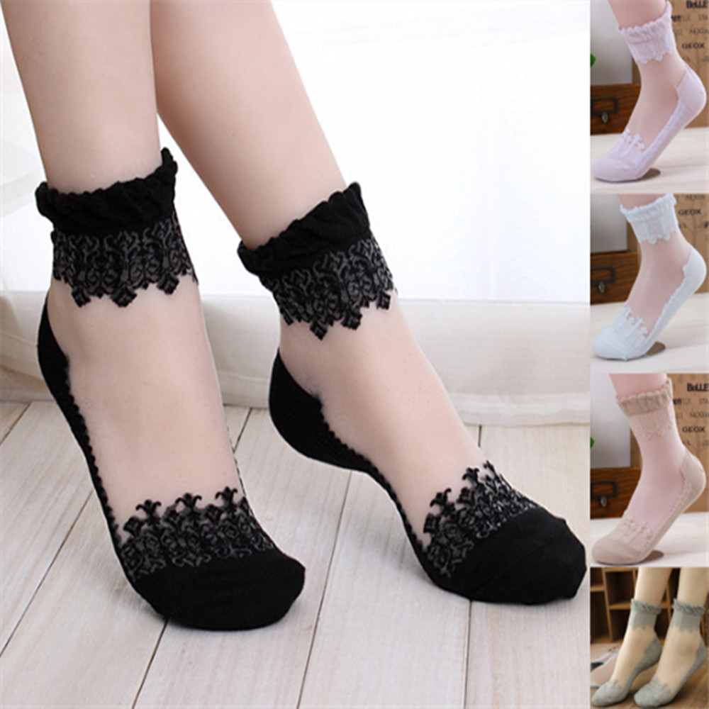 Woman Lace short sock thin soc - Invisibility Sock Loafer review and price