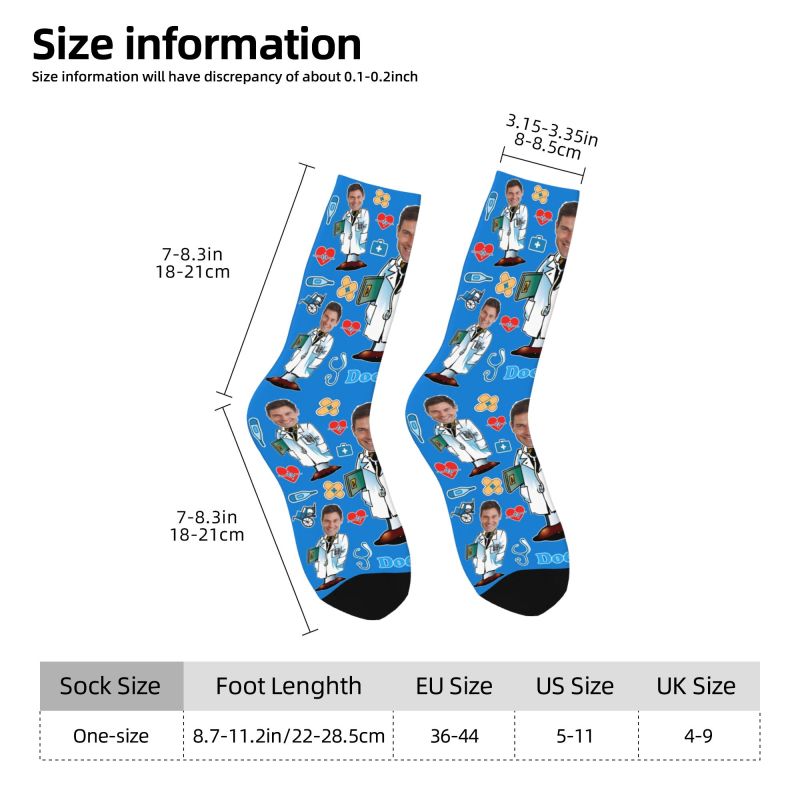 Doctor Custom Men Women Crew S - Dress Sock Men review and price